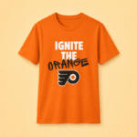 "Ignite The Orange" Graphic T-Shirt – Bold Fan Tee