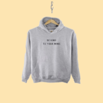 Mental Health Gift Hoodie | Be Kind To Your Mind Black Graphic Pullover - Image 2